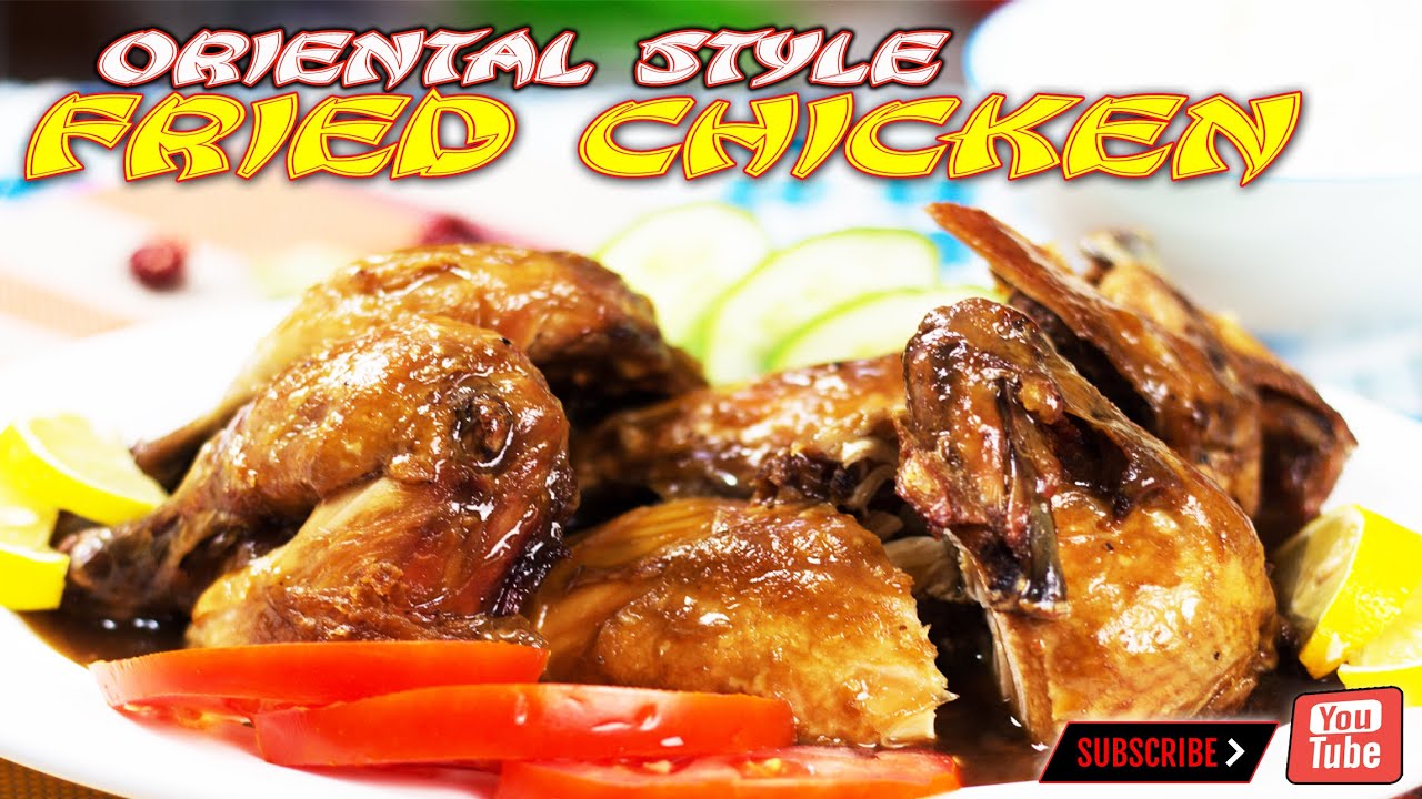 ORIENTAL STYLE FRIED CHICKEN - RESTAURANT STYLE, TRY THIS AT HOME