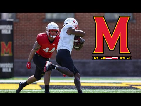 Maryland Football-2022 Spring Practice Report #4 WR Jacob Copeland
