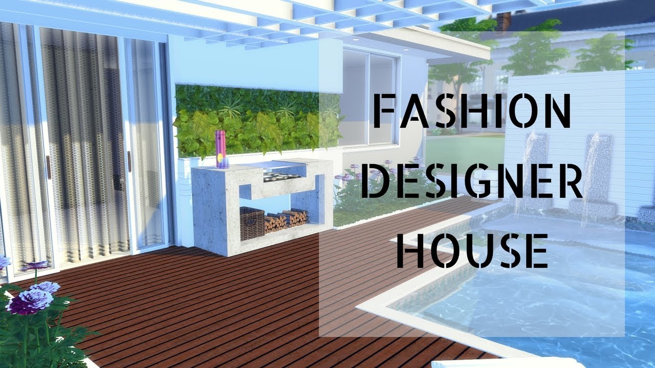 Sims 4 - Fashion Designer Modern House (Download + CC ...