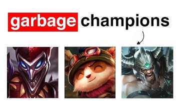 Why Are Some Champions Useless In Pro Play?