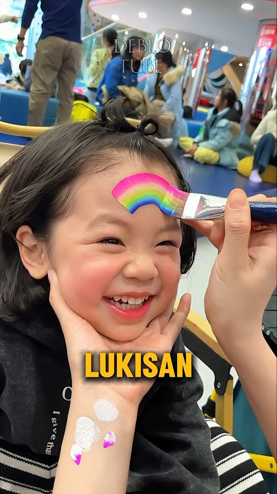 Hasil seni lukisan wajah yang menakjubkan‼️😍 #shorts