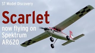 Scarlet flying on AR620 Rx 17th Jan 2024