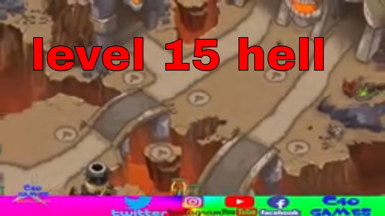 king of defense level 15 hell with local hero