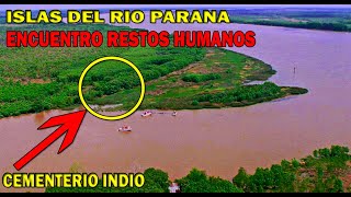 INCREíBLE Restos de Civilización Antigua. Encuentro Restos Humanos en El Río Paraná