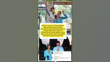Ji Chang Wook Jadi Kang Mas Idaman! Bareng Pevita Pearce di Prambanan ‼️