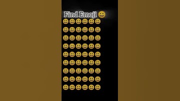 Only Genius Can Find All Emojis! 🧠 | Emoji Puzzle Challenge part 1#emoji