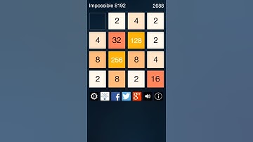 Impossible 8192 Pro Math Strategy App Preview iPhone 5 and 6 plus