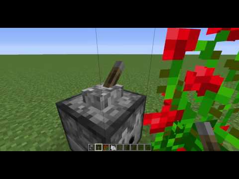 Tutorial:Πως να πολλαπλασιάσετε λουλούδια στο minecraft!
