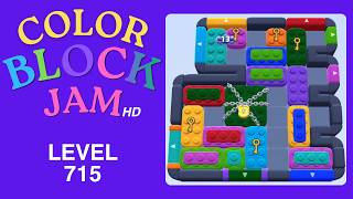 Color Block Jam Level 715 Solution Walkthrough