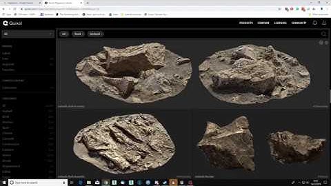 Unreal Engine 4 Lighthouse   Downloading A Megascans Asset for the project