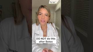 DO NOT do this after Botox #drbitafarrell #botox #beauty