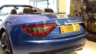 blue maserati granconv WFZ2822 Maserati Pure Code Blue