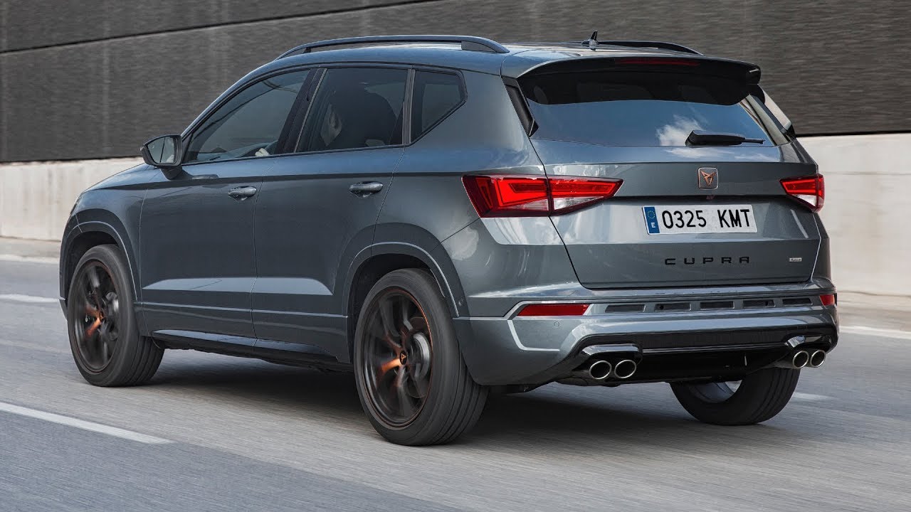 2019 Cupra Ateca Rodium Grey Driving Interior Exterior