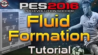 PES 2016 Fluid Formation Tutorial + Custom & Defensive Tactics. screenshot 5