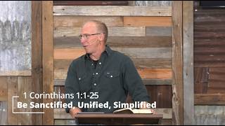 September 9,2026 | 1 Corinthians 1:1-25 Be Sanctified, Unified, Simplified-TH