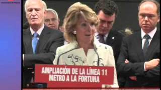 Aguirre inaugura la ampliación de la línea 11 a La Fortuna