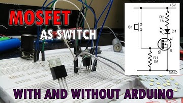 MOSFET as Switch IRF840 Arduino