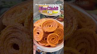 Perfect Evening Snack ~ Crispy Rice Chakli Recipe | Murukku #viral #recipe #ytshorts #chakli #shorts