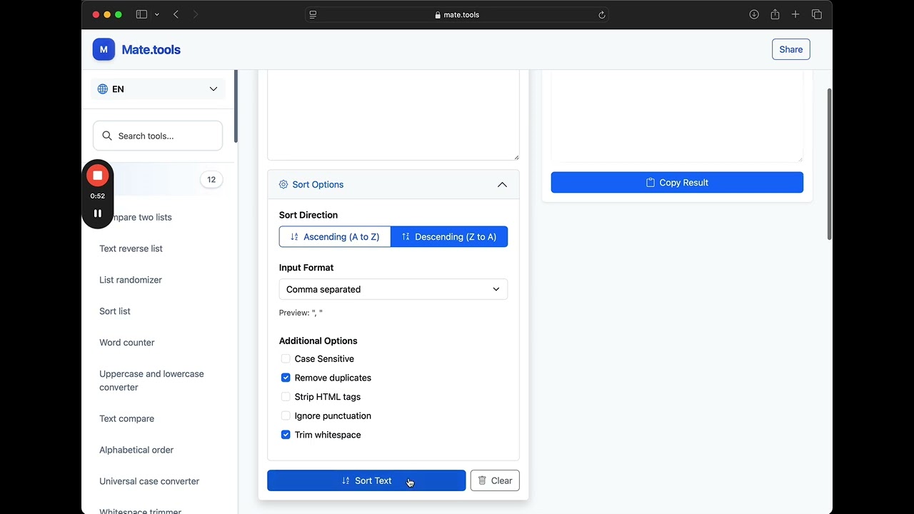 How to Sort Text Alphabetically with Ease for FREE