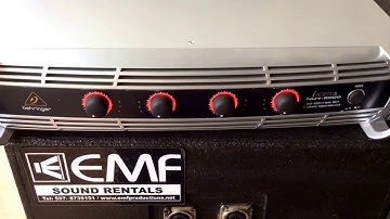 Behringer Inuke NU4 6000 Failure !