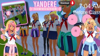 ❤️Yandere Simulator Android Fan Game   Download Link In Pinned Comment💞