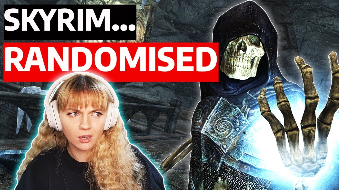 I tried beating the Skyrim Main Storyline... but every door is randomised. (Part 22)