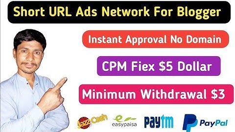 best ads network for blogger instant approval 2023 | Short URL Ad networks for blogger 2023