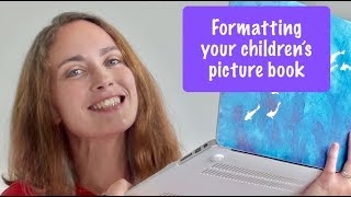 Formatting a children's picture book