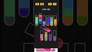 How to do Water sort Puzzle level 256 | Water sort puzzle | Color Sorting Game | Gaming Shortcuts |