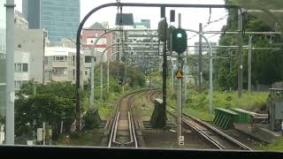 JR埼京線　新宿から渋谷まで　前面展望