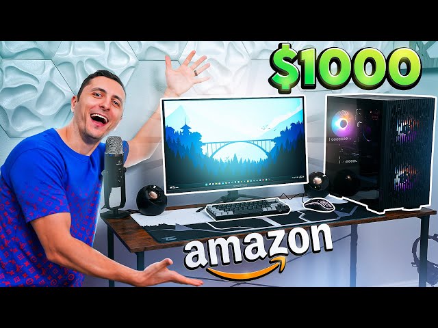 I Built a Full Gaming Setup for $1000 using only ! 