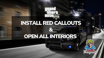 How To Install Red Callouts & open all Interiors | GTA 5 Hindi mod tutorials #anilthegamer