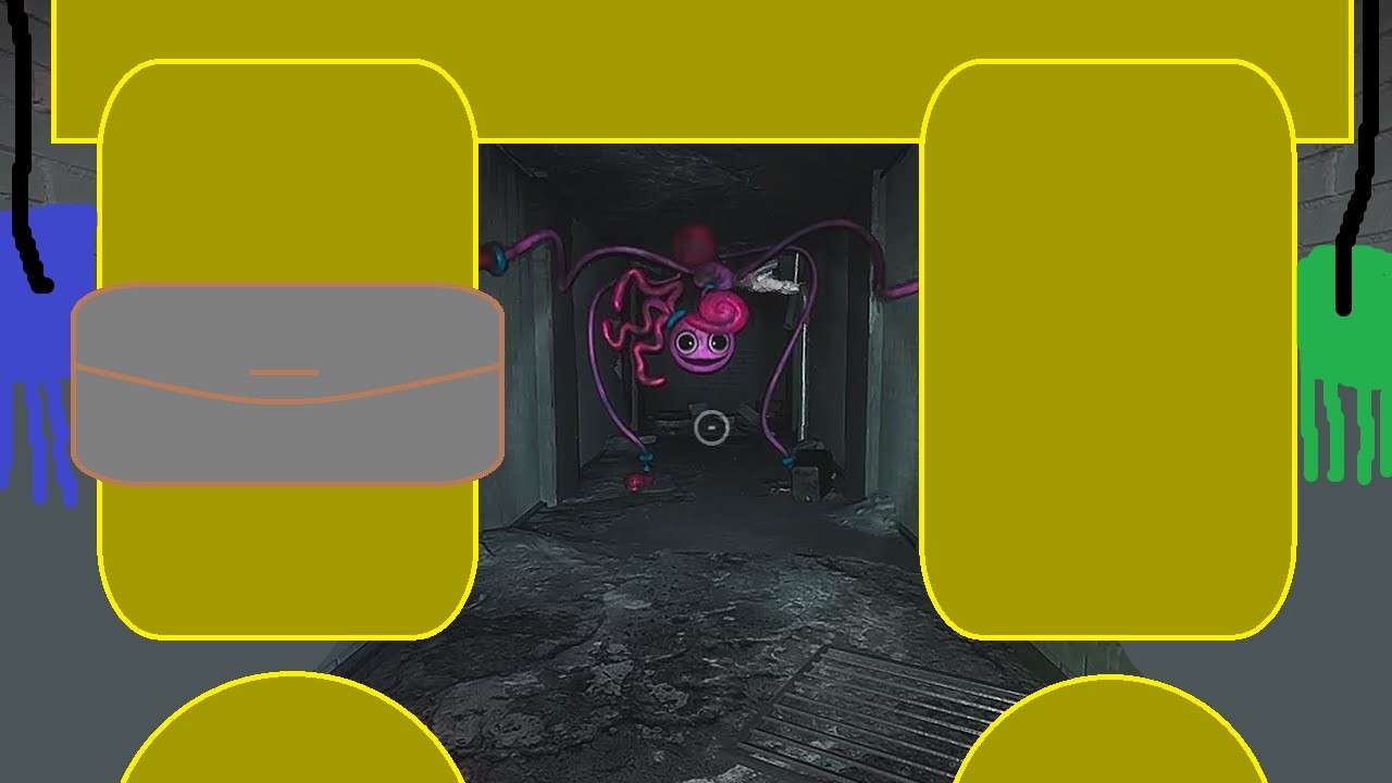 Прошёл третью мини-игру и убежал от Mommy Long Legs в Poppy Playtime - Chapter 2! (3)