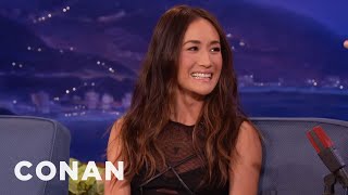 Maggie Q Is All About Female Independence | CONAN on TBS