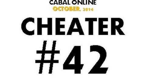 Cabal Online Cheater #42