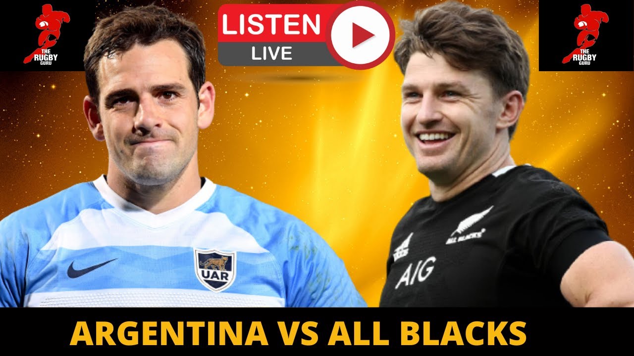 All Blacks vs Argentina Rugby Championship 2021 Live Commentary