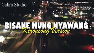 BISANE MUNG NYAWANG | KARAOKE | KERONCONG