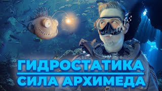 картинка: Гидростатика и сила Архимеда для ОГЭ по физике 2023 за 1,5 часа