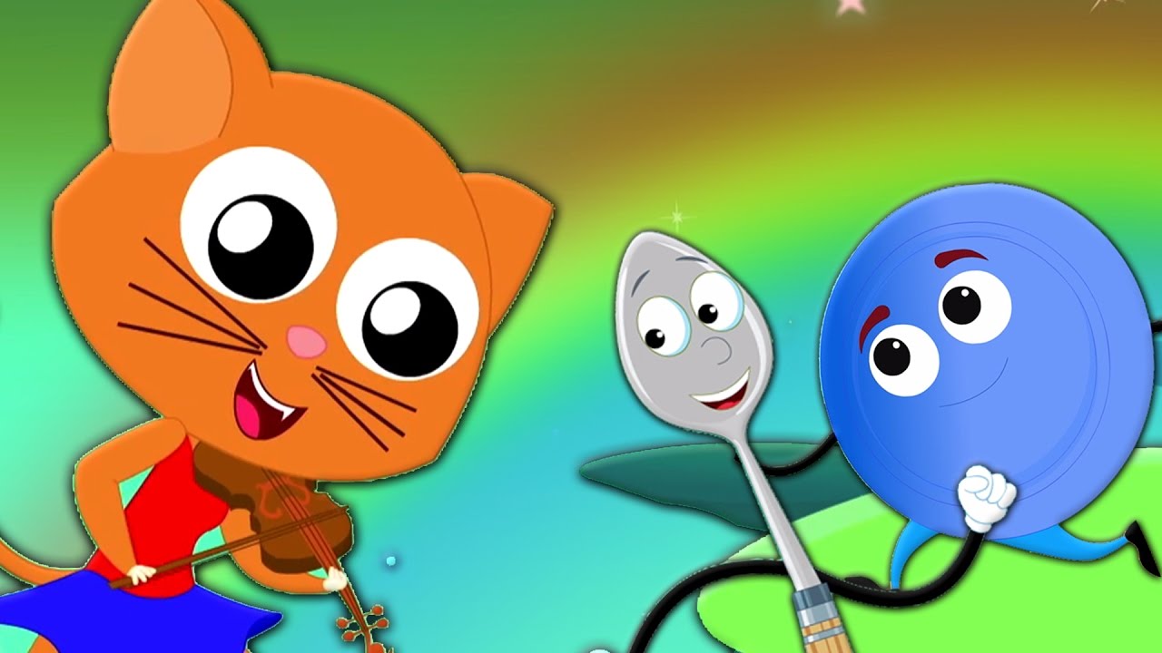 Hey Diddle Diddle | Chansons pour enfants | bébé musique | préscolaires Chansons | Kids Song
