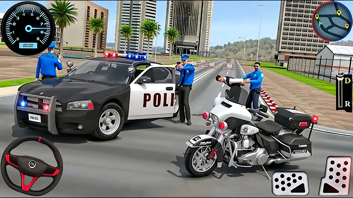 Police Car Chase Simulator 3D Game - Real Cop Cars Driving Simulator 2025 - Android GamePlay