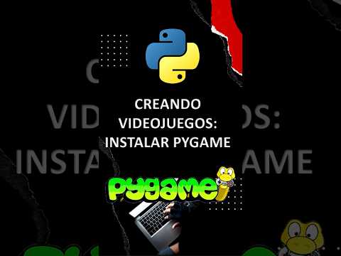 Programa Tu Primer Videojuego con Pygame: Instalación y Creación de Proyecto