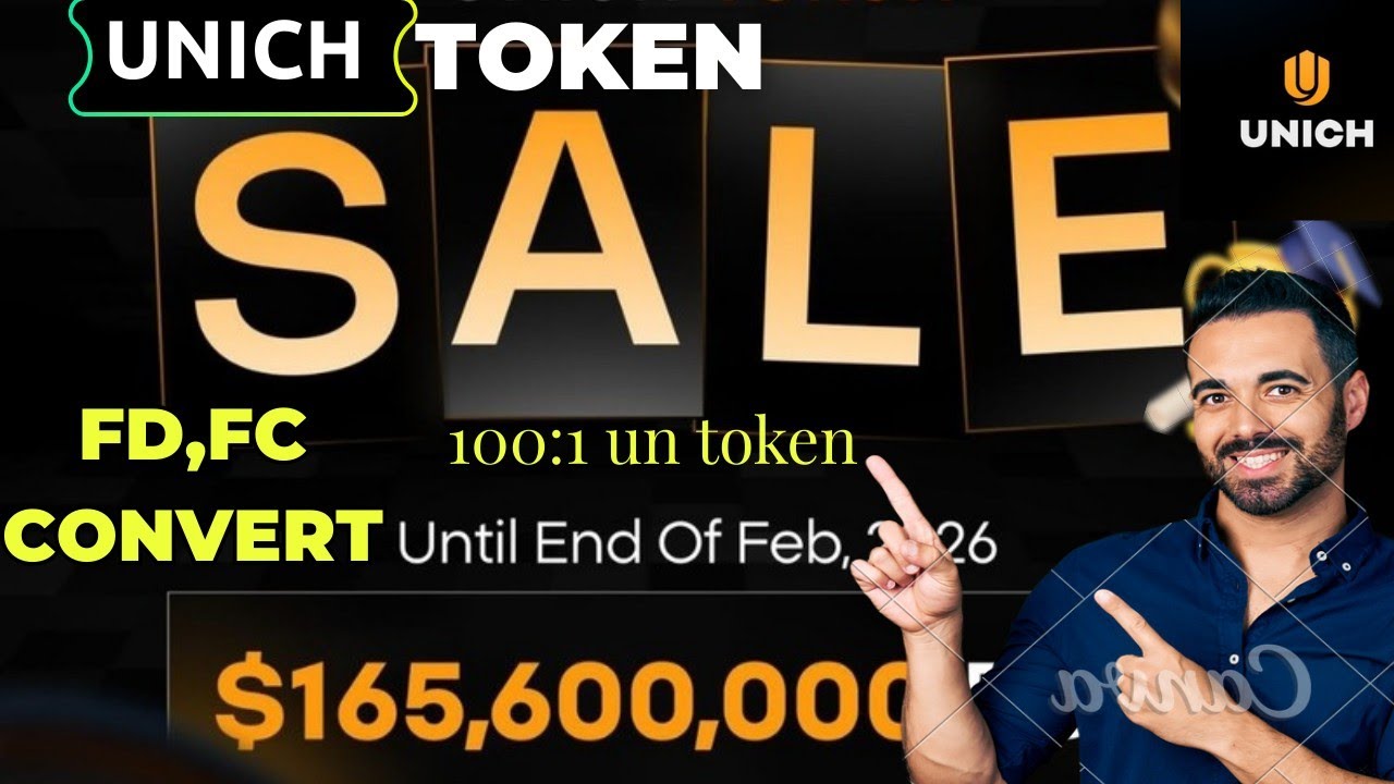 Unich token FD,FC convert un token big update Unich airdrop listing unich mining end of,feb 2026