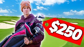 Playing a Round Of Golf With Budget Walmart Clubs