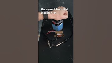 #physicsdemo #voltage across an #inductor #physics #circuits