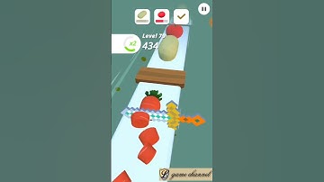 Perfect Slice 🍊🍍🔪 : All Levels Gameplay Walkthrough Android,ios PERFECT SLICE Gameplay 57899