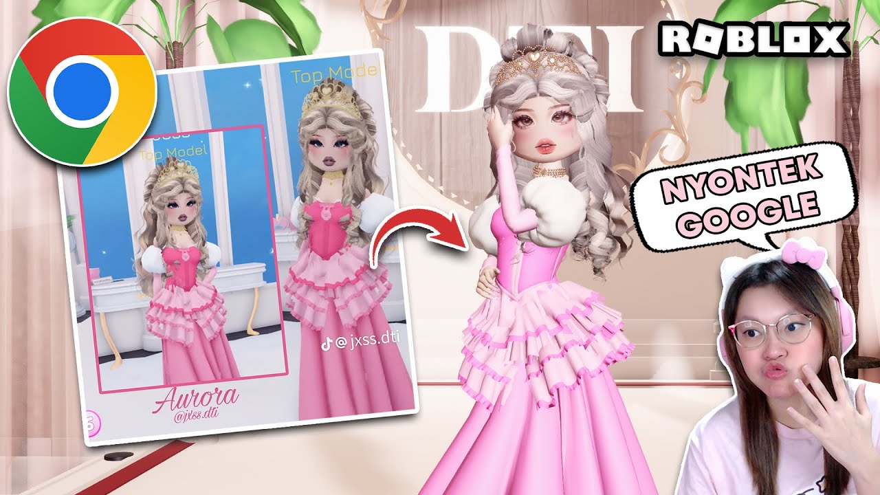 Dress To Impress Tapi Nyontek Google ?!! [Roblox Indonesia]