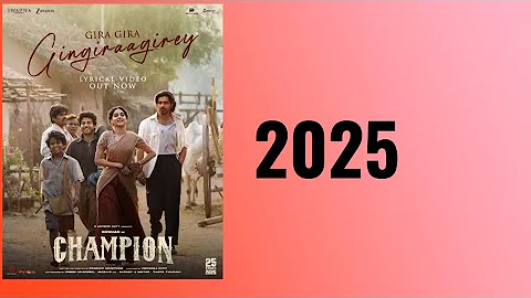 Gira Gira Gingiraagirey Telugu Lyrics|Champion(2025)|Roshan|Mickey J Meyer