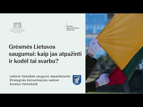 Video: Kas yra grėsmės šaltinis?