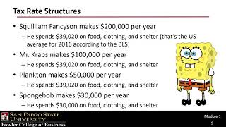 ACCTG 332 Video 1D Tax Rate Structures