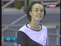 1998 masters first round hingis vs schnyder